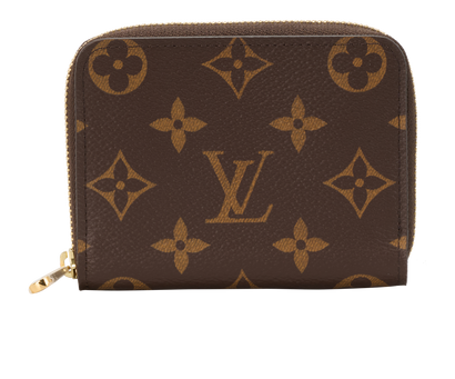 Zippy Coin Purse, &pound;250, Accessories, Brown, Canvas, Front view